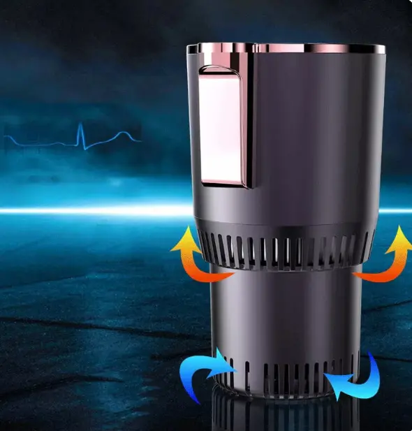 Smart bilkoppvarmer og kjøler 2-i-1 for 12V bilkontakt