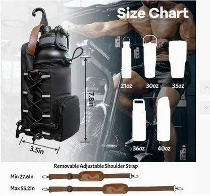 SmartHydroBag ryggsekk med integrert vannflaske og hydreringssystem