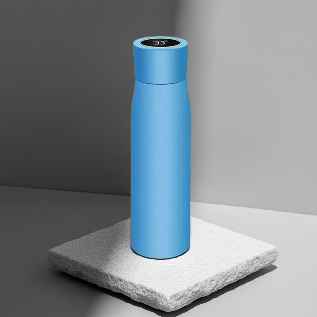 Smartflasken™ ProTemp UV – Selvrensende flaske med UV‑C og temperaturvisning